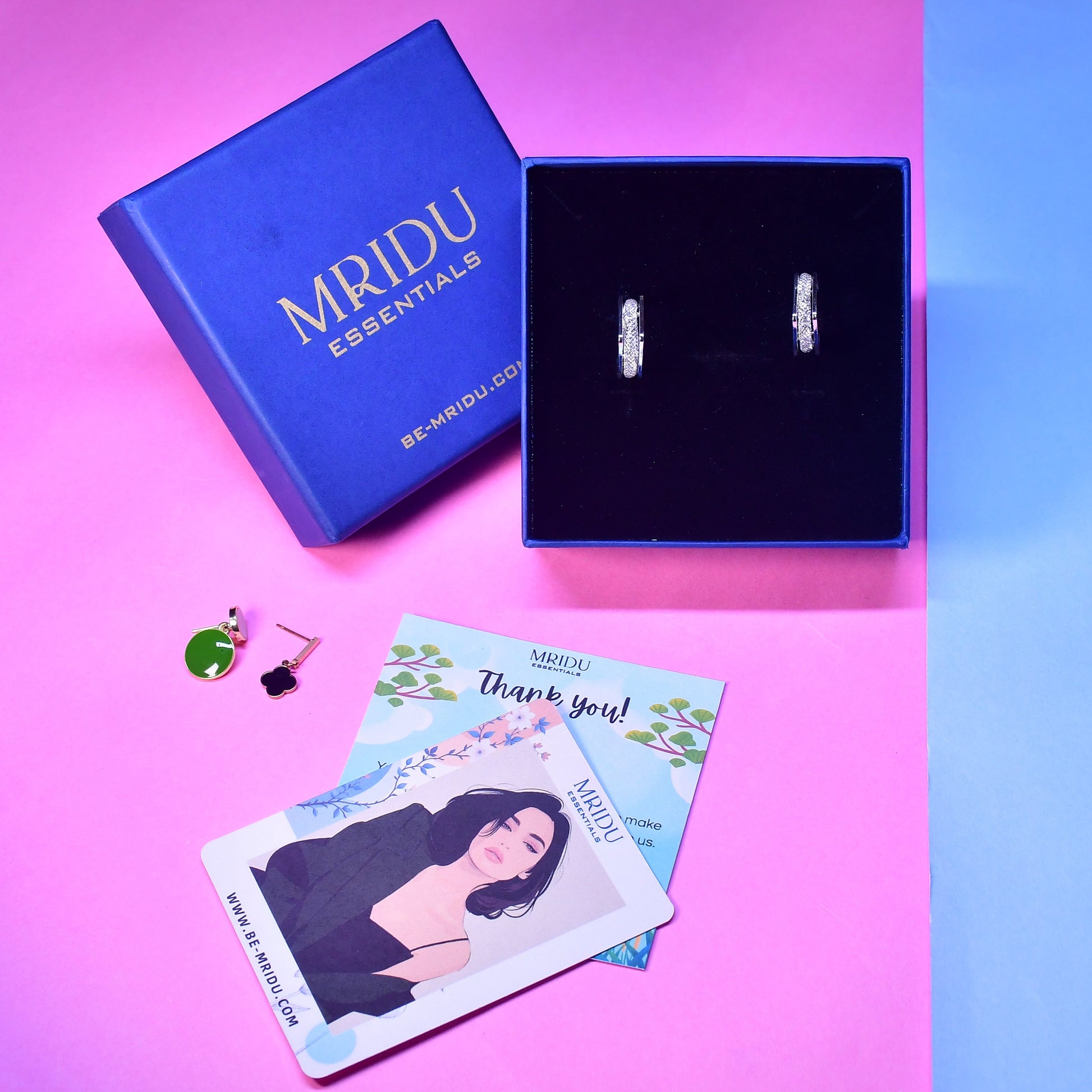 Silver Bloom Earrings
