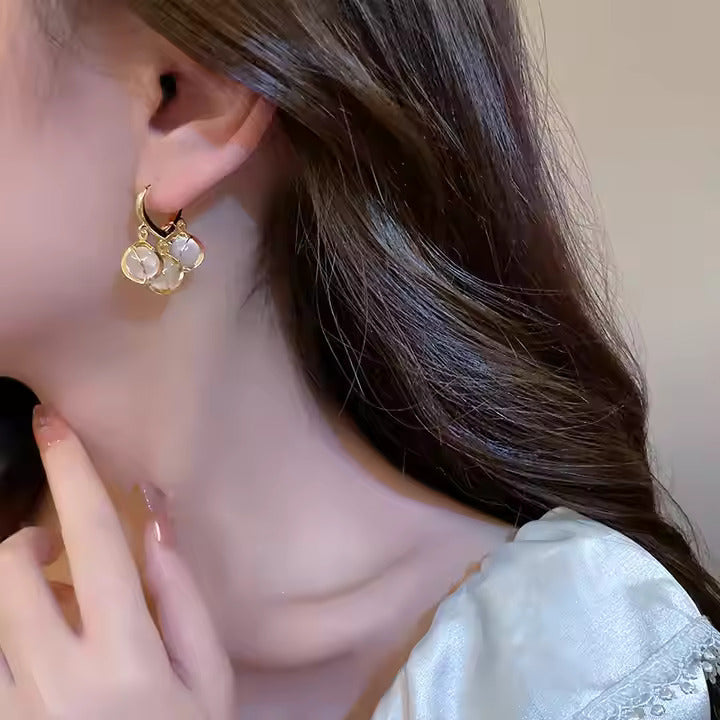 Gold Temptation Golden Finish Earrings