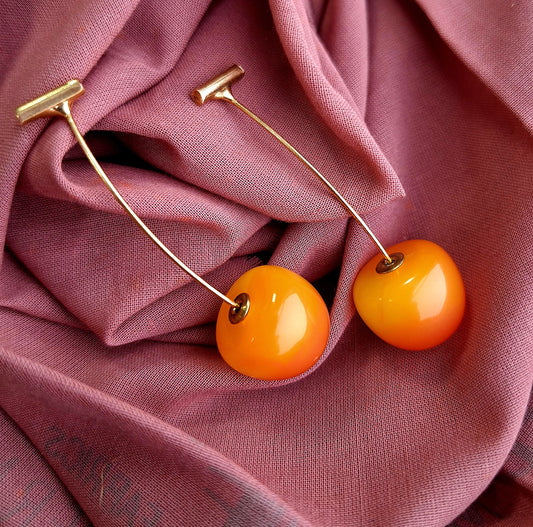 Sunset Tomatoes Earrings