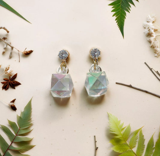 Korean Winter Crystal Earrings