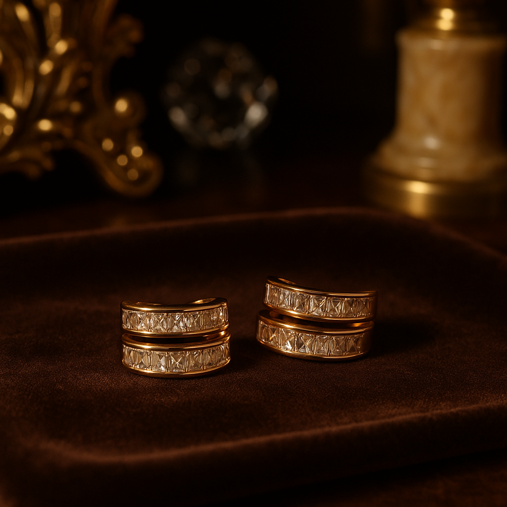 Rose Gold Eterna Bloom Earrings