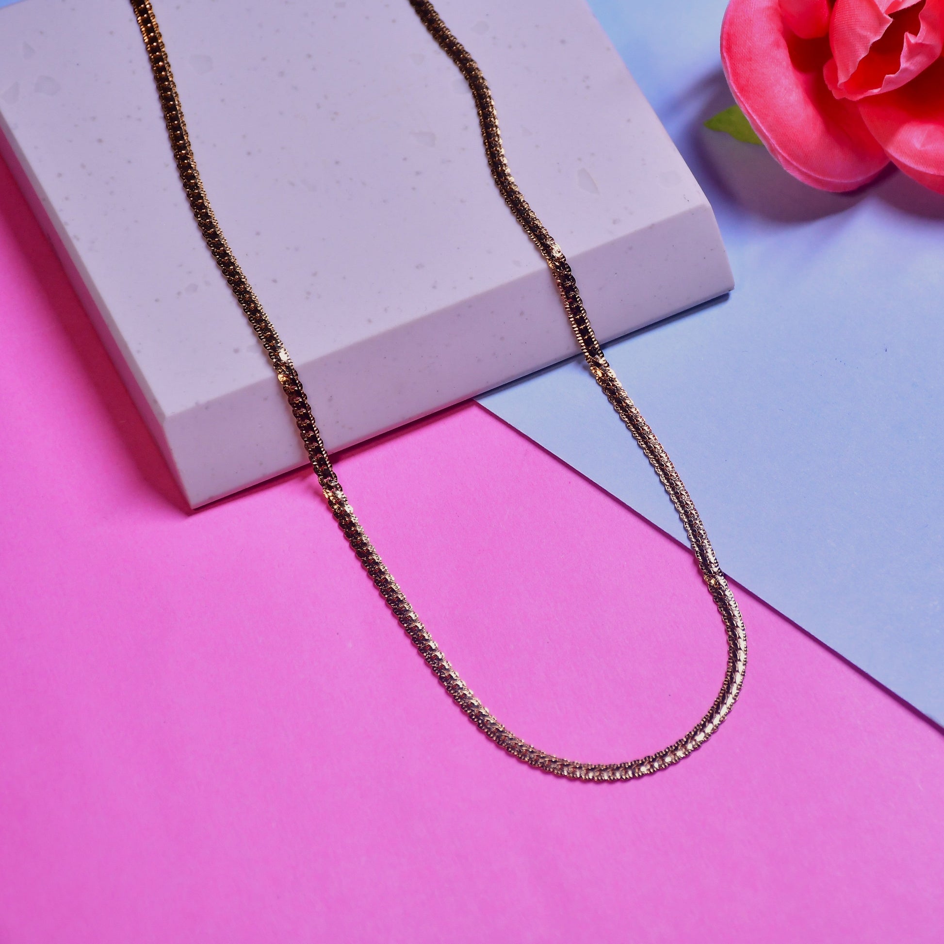 Gold plated chain for Men