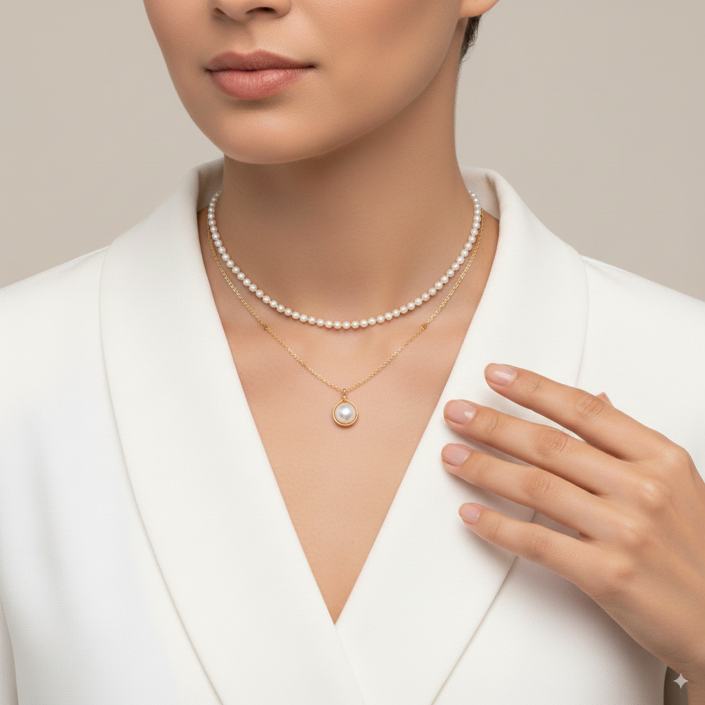 Lustre Éternelle Pearl Pendant