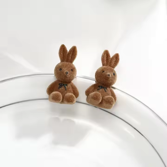 Cute Rabbits Korean Earrings