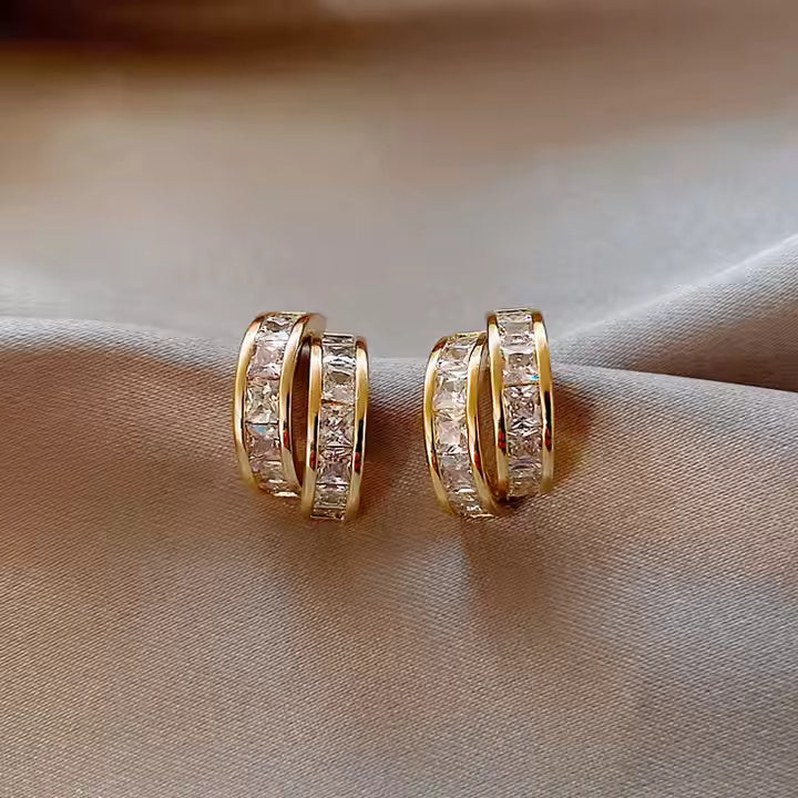 Rose Gold Eterna Bloom Earrings