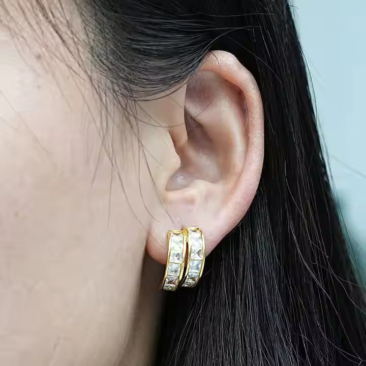Rose Gold Eterna Bloom Earrings