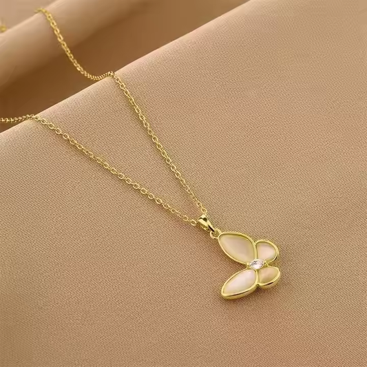 Butterfly wings Premium Gold Pendant