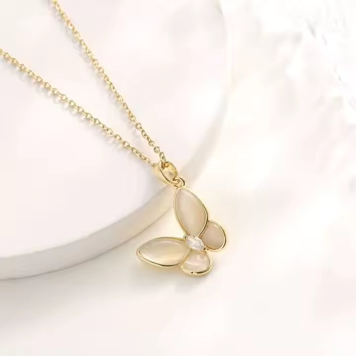 Butterfly wings Premium Gold Pendant