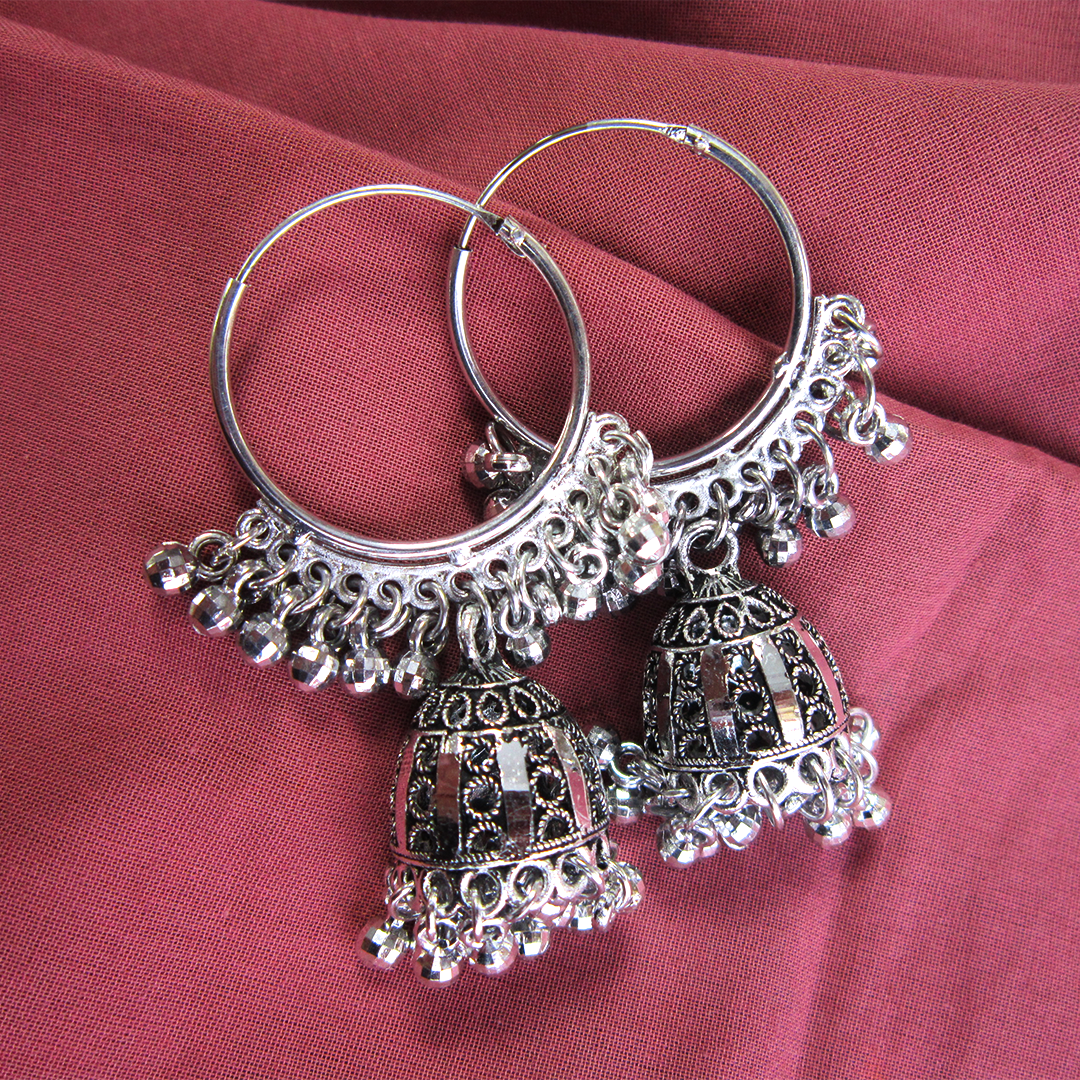 Chandbali Hoop Jhumka