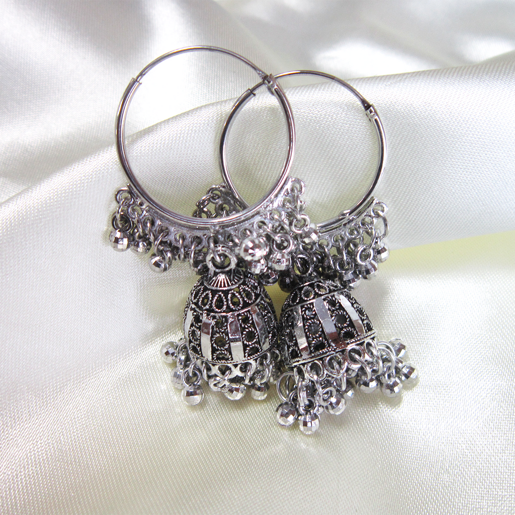 Chandbali Hoop Jhumka