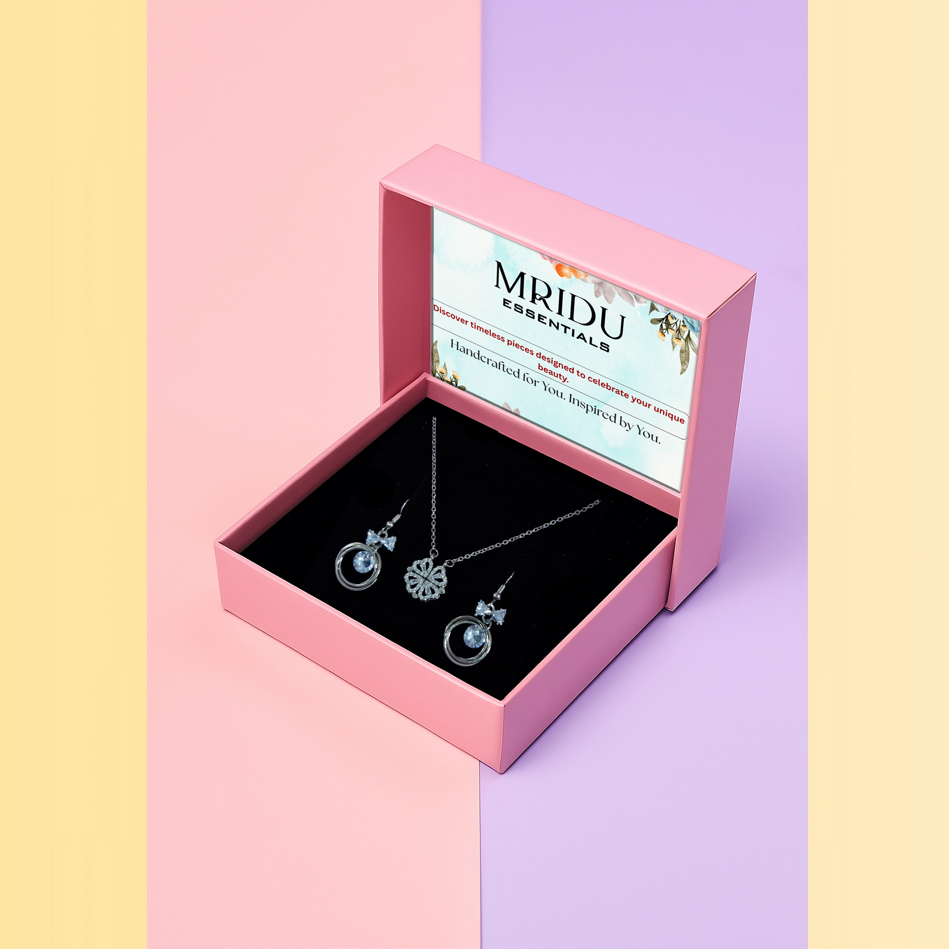 Silver Dazzle Love Combo for Her